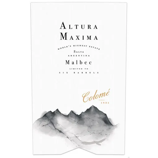 Altura Maxima Malbec Bottle