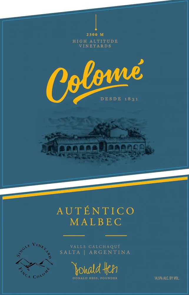 Autentico Malbec Bottle