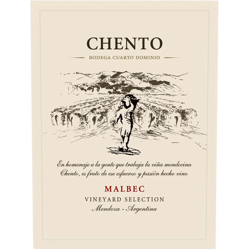 Chento Malbec Bottle