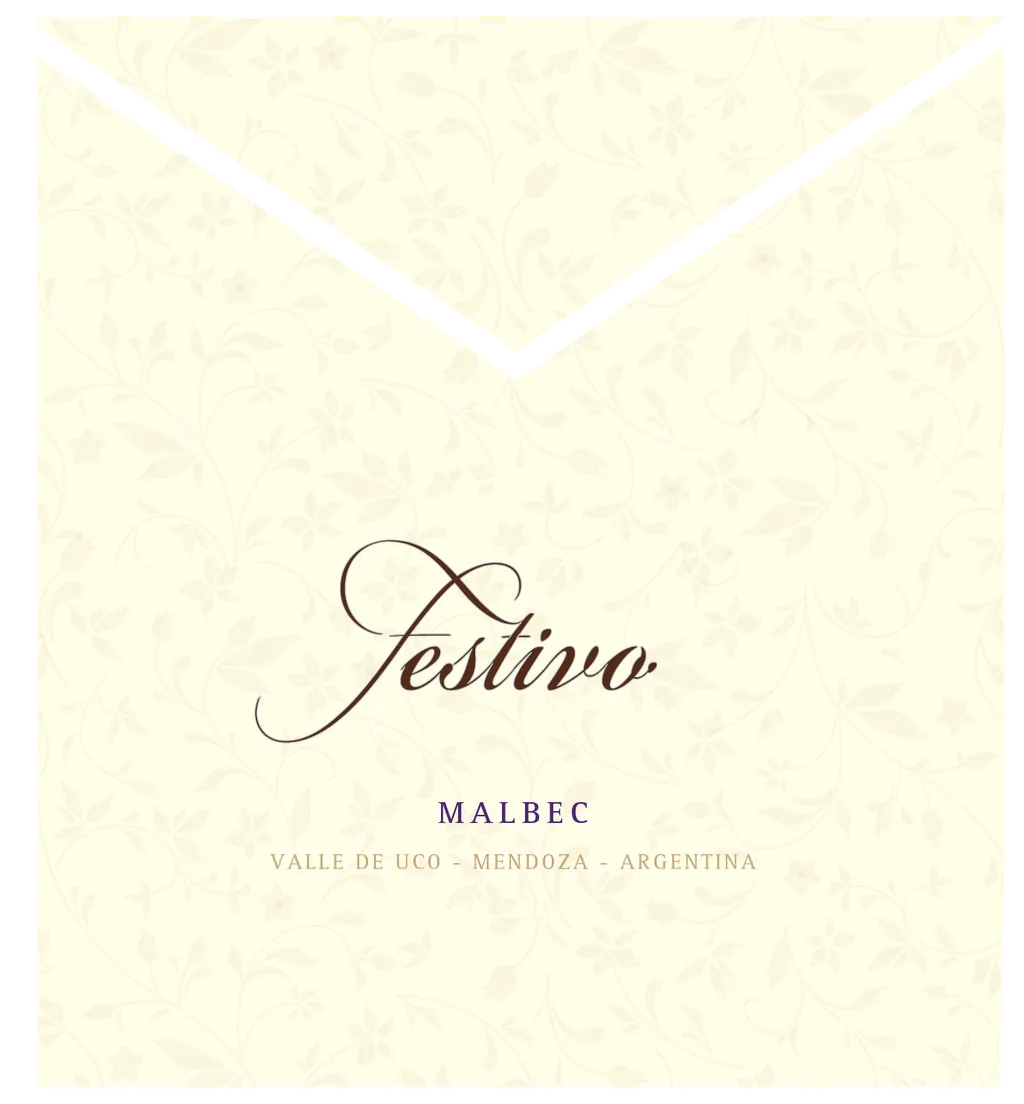 Festivo Malbec Bottle