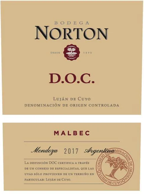 D.O.C. Malbec Bottle