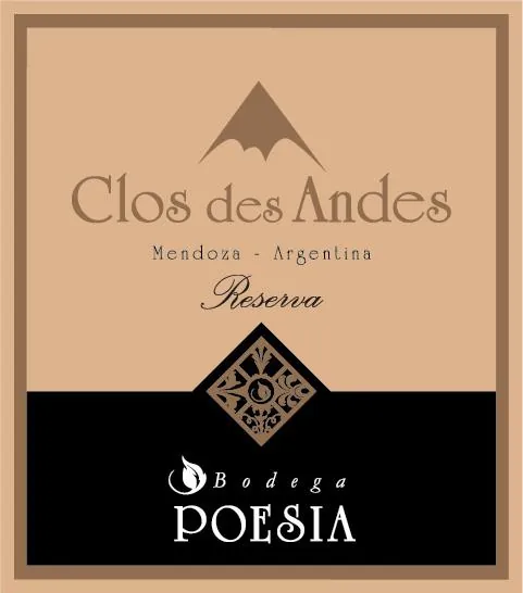 Clos des Andes Malbec Bottle
