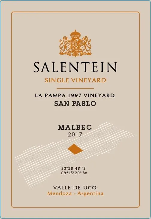 Single Vineyard La Pampa  Malbec Bottle