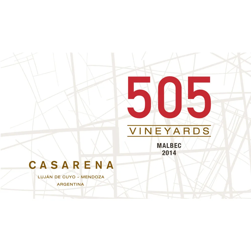 505 Vineyards Malbec Bottle
