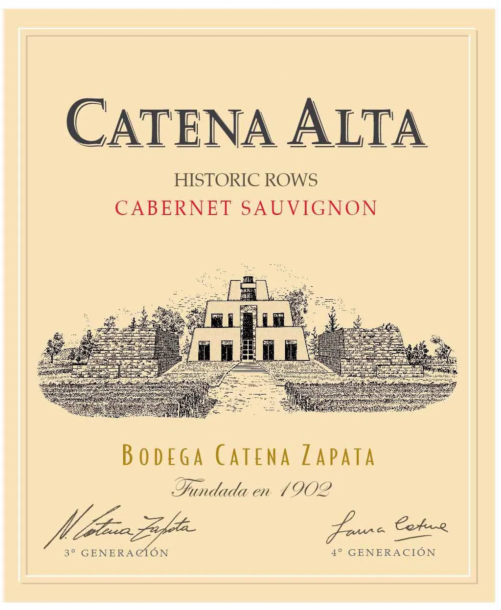 Alta Cabernet Sauvignon Bottle