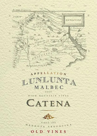 Appellation Lunlunta Malbec Old Vines Bottle