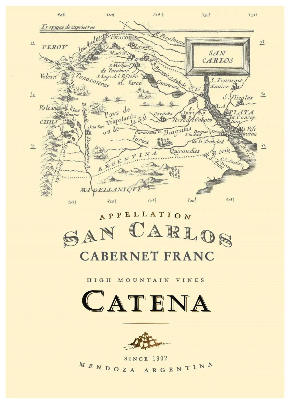 Appellation San Carlos Cabernet Franc Bottle