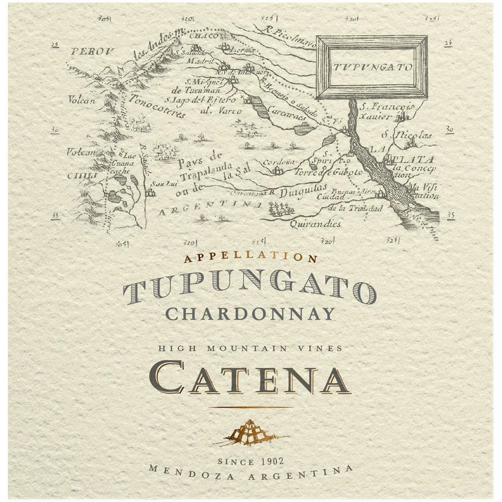 Appellation Tupungato Chardonnay Bottle