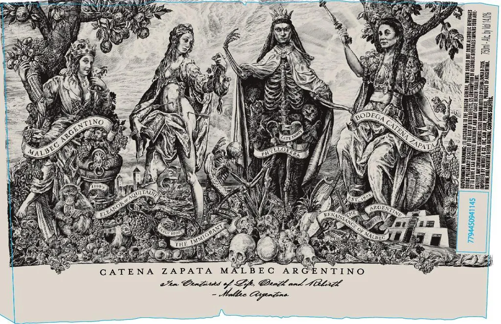 Zapata Argentino Vineyard Malbec Bottle
