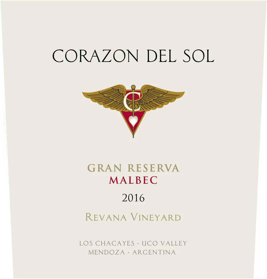 Malbec Los Chacayes Gran Reserva Revana Vineyard Bottle