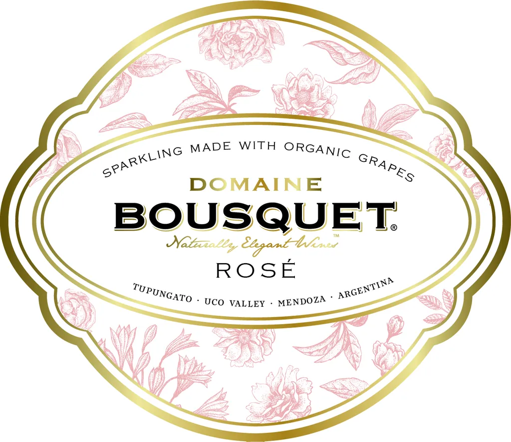 Organic Brut Rose Bottle