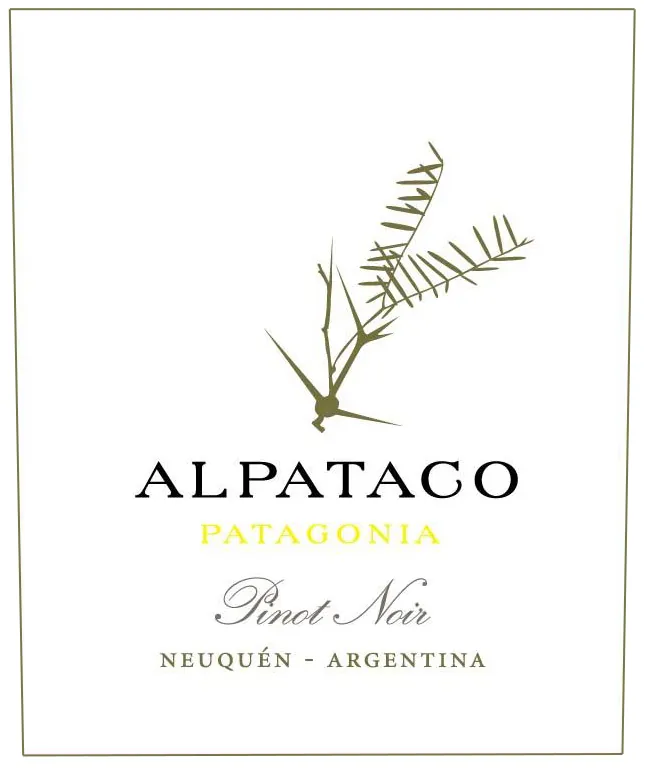 Alpataco Pinot Noir Bottle