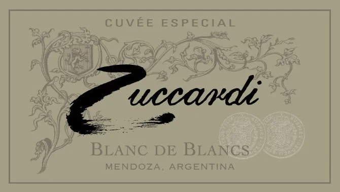 Blanc de Blancs Bottle