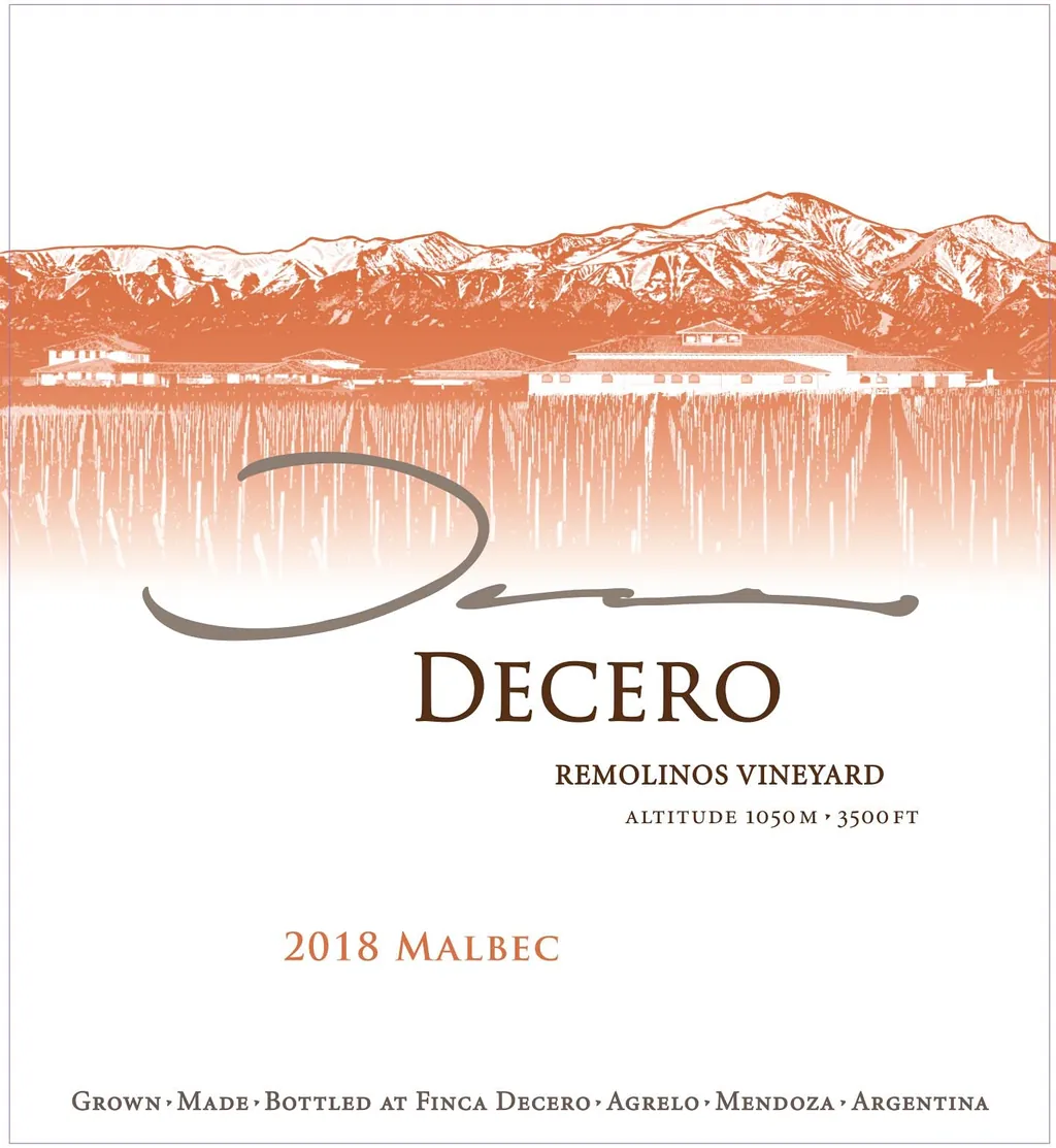 Remolinos Vineyard Malbec Bottle