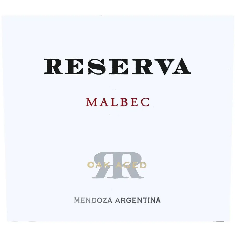 Reserva Malbec Bottle