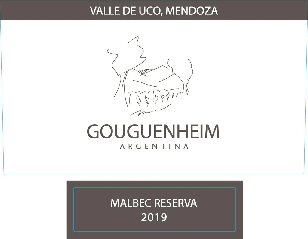 Gouguenheim Reserva Malbec Bottle