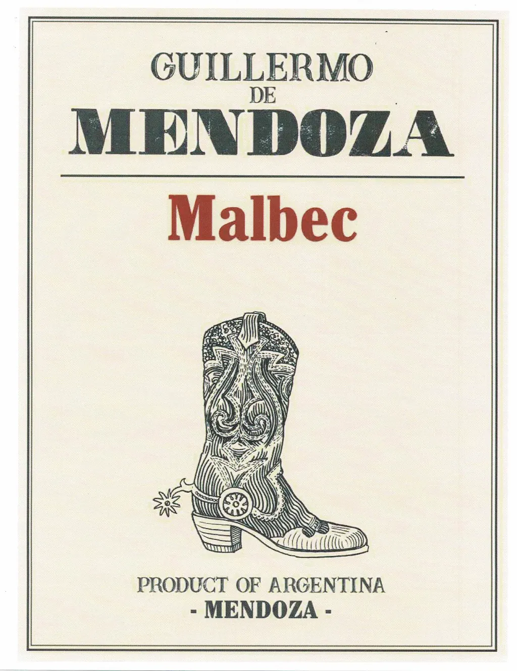 Malbec Bottle