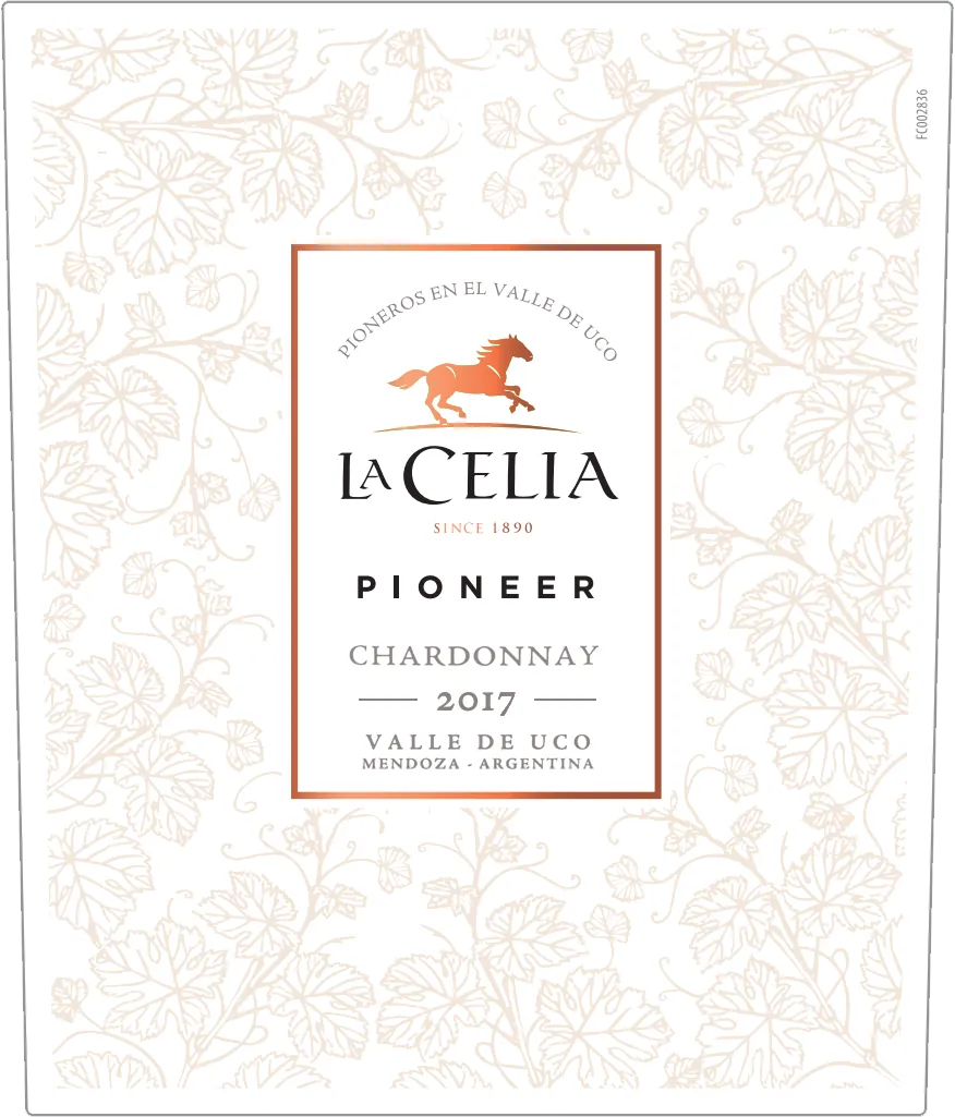 Pioneer Chardonnay Bottle