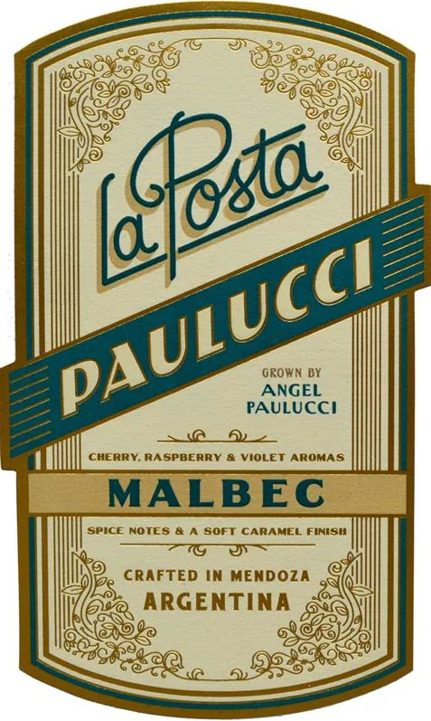 Angel Paulucci Vineyard Malbec Bottle