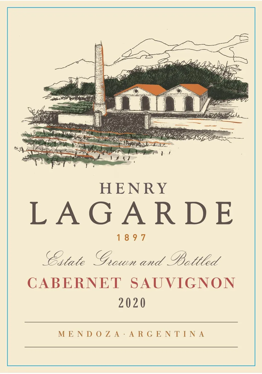 Henry Lagarde Cabernet Sauvignon Bottle