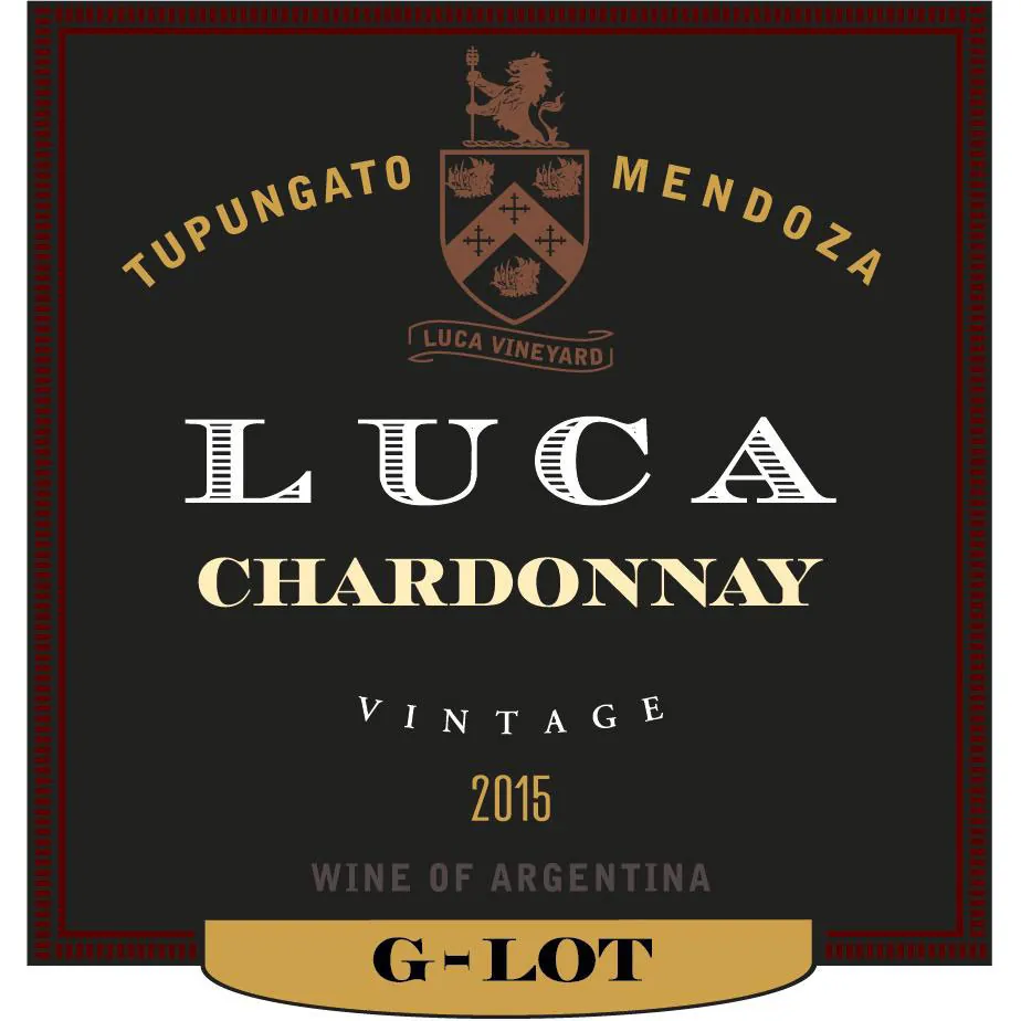 G Lot Chardonnay Bottle