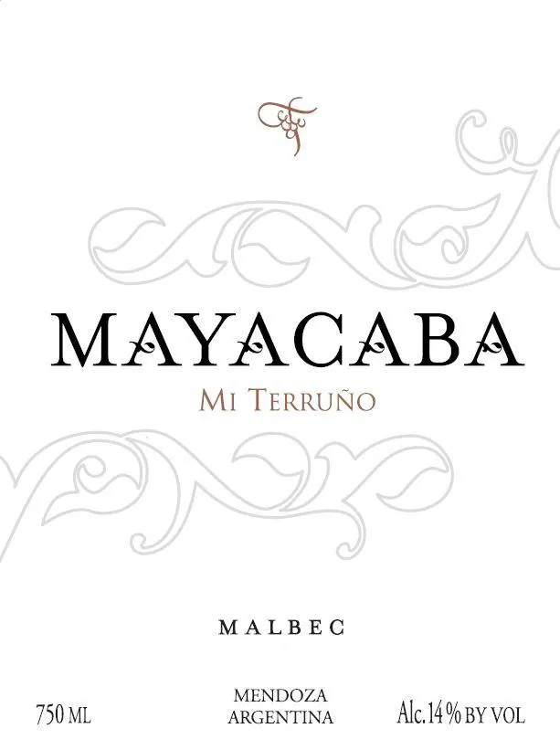 Mayacaba Malbec Bottle