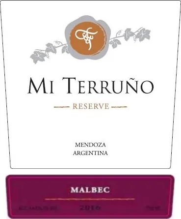 Reserva Malbec Bottle
