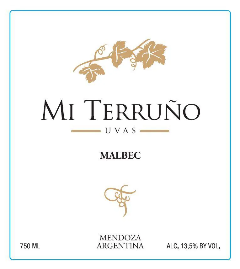 Uvas Malbec Bottle