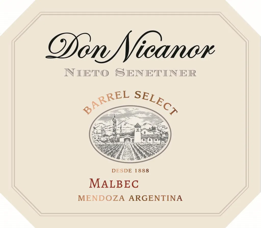 Don Nicanor Barrel Select Malbec Bottle