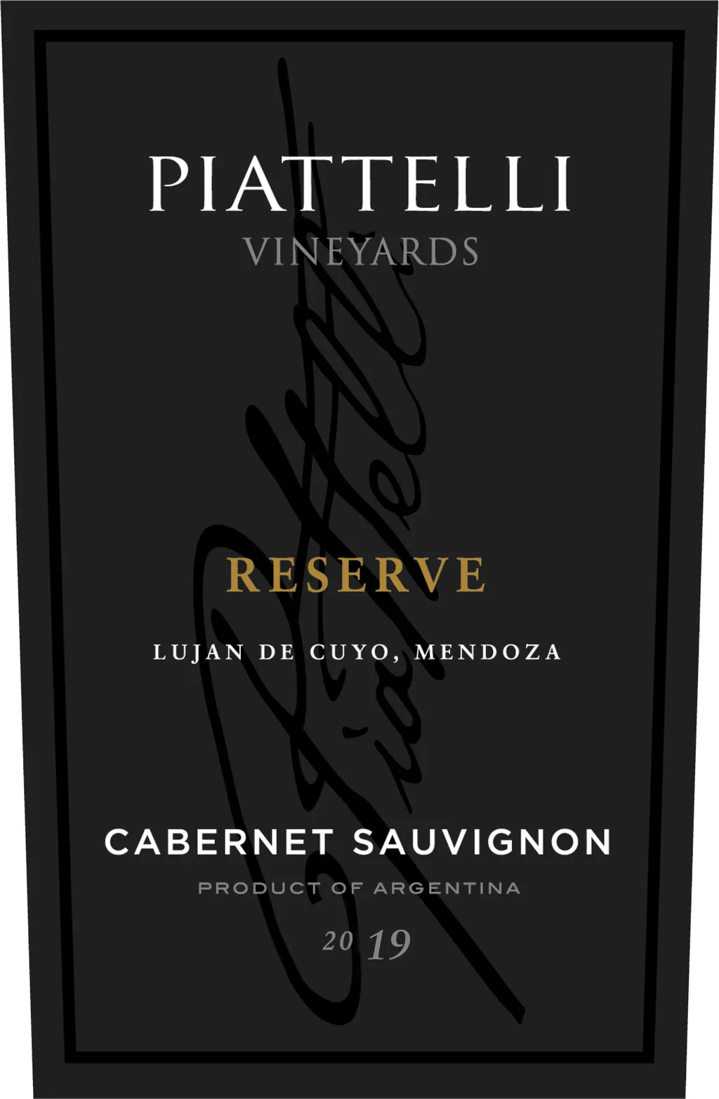 Premium Reserve Cabernet Sauvignon Bottle