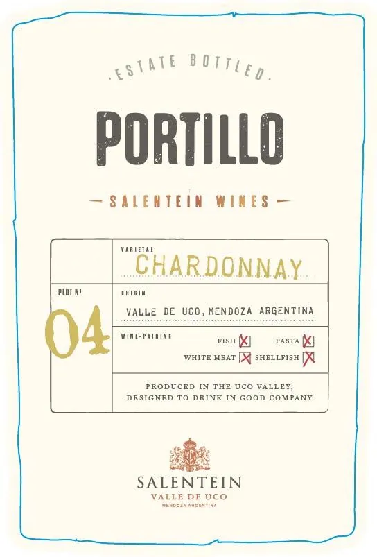 Chardonnay Bottle