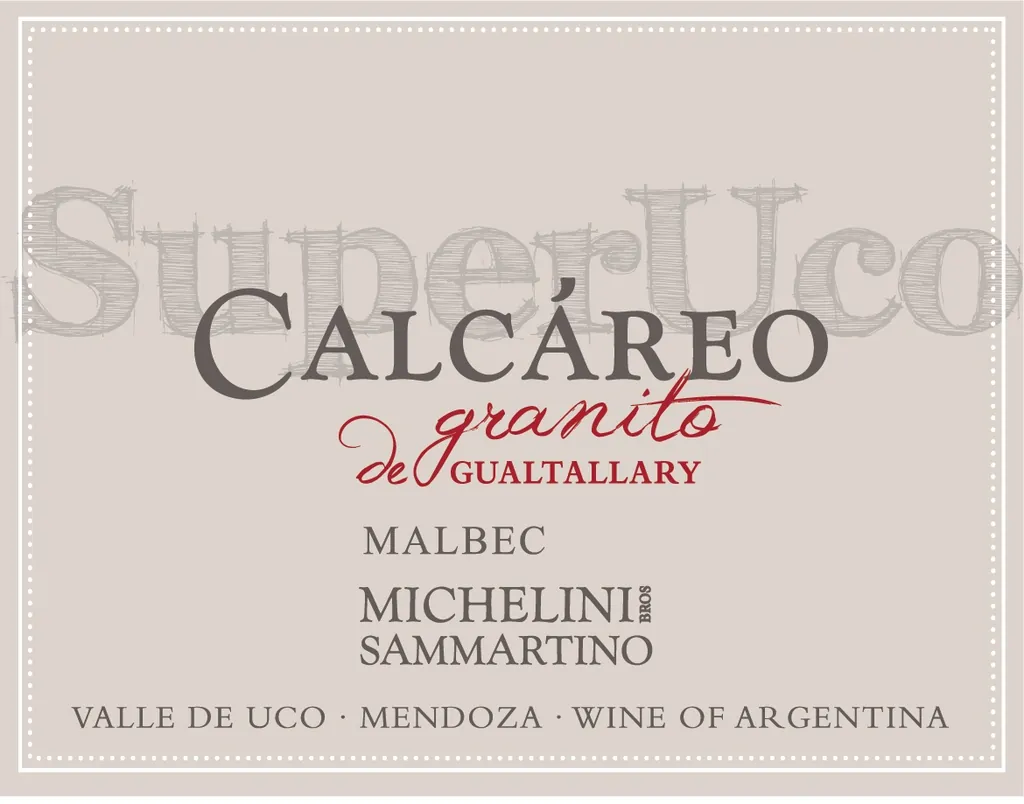 Calcareo Granito de Gualtallary Malbec Bottle