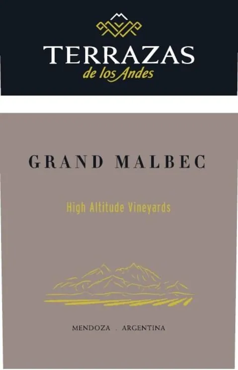 Grand Malbec Bottle