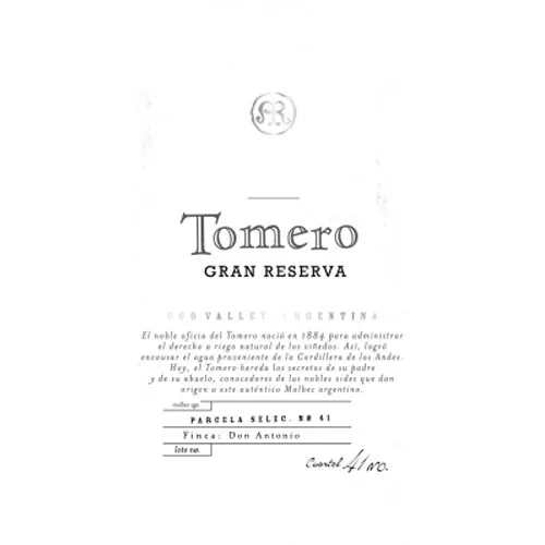Malbec Gran Reserva Bottle