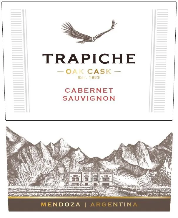 Oak Cask Cabernet Sauvignon Bottle