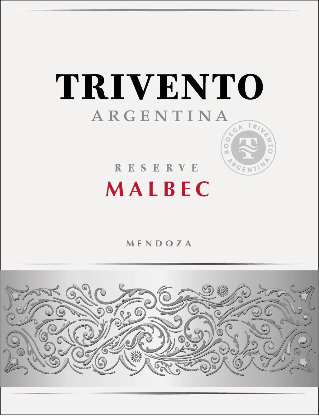Reserve Malbec Bottle