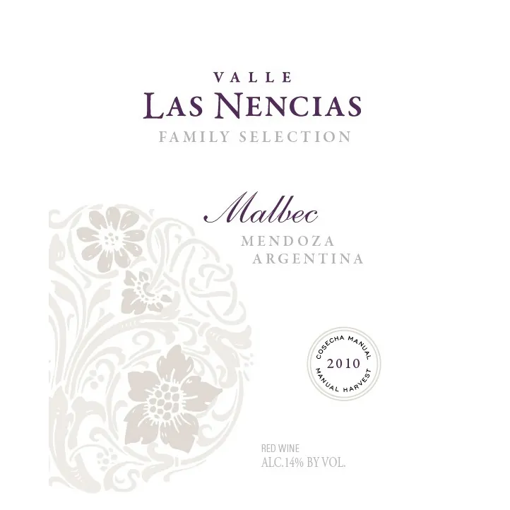 Family Selection Malbec Bottle