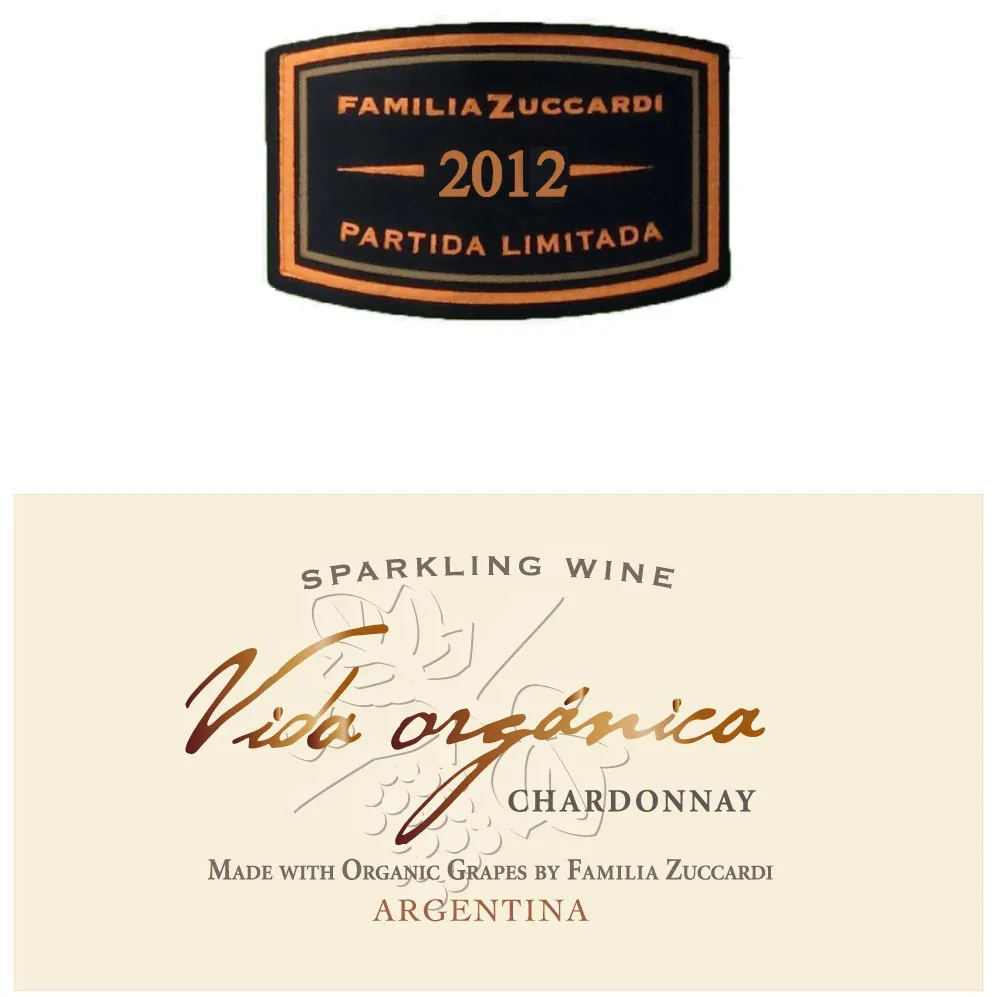 Sparkling Chardonnay Bottle