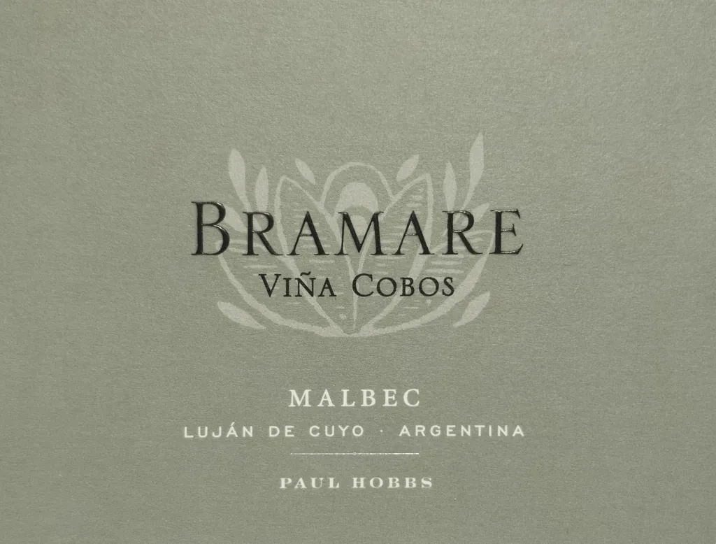 Bramare Lujan de Cuyo Malbec Bottle
