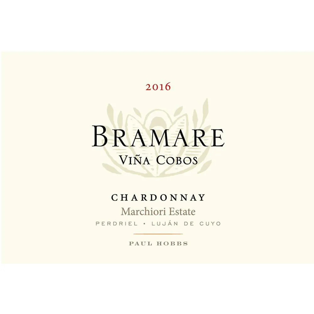 Bramare Marchiori Vineyard Chardonnay Bottle