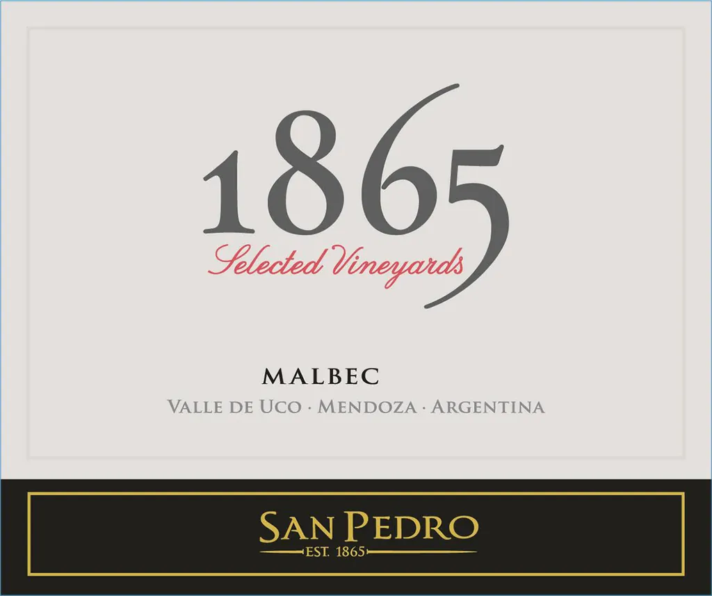 Selected Vineyards Malbec Bottle