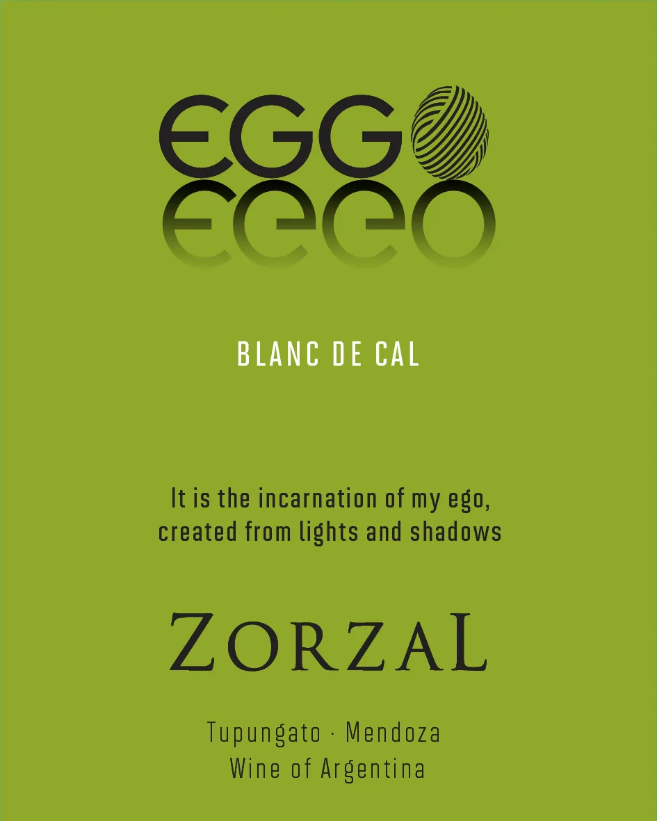 Eggo Blanc de Cal Sauvignon Blanc Bottle