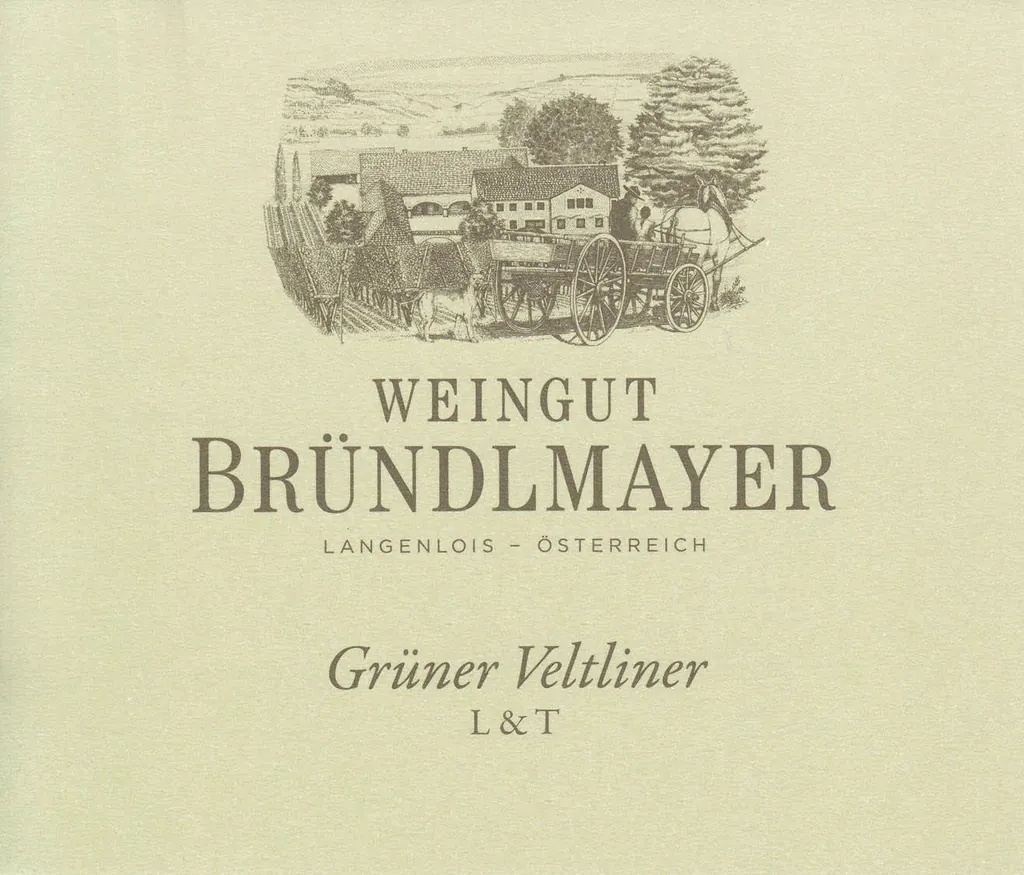 L and T Gruner Veltliner Bottle