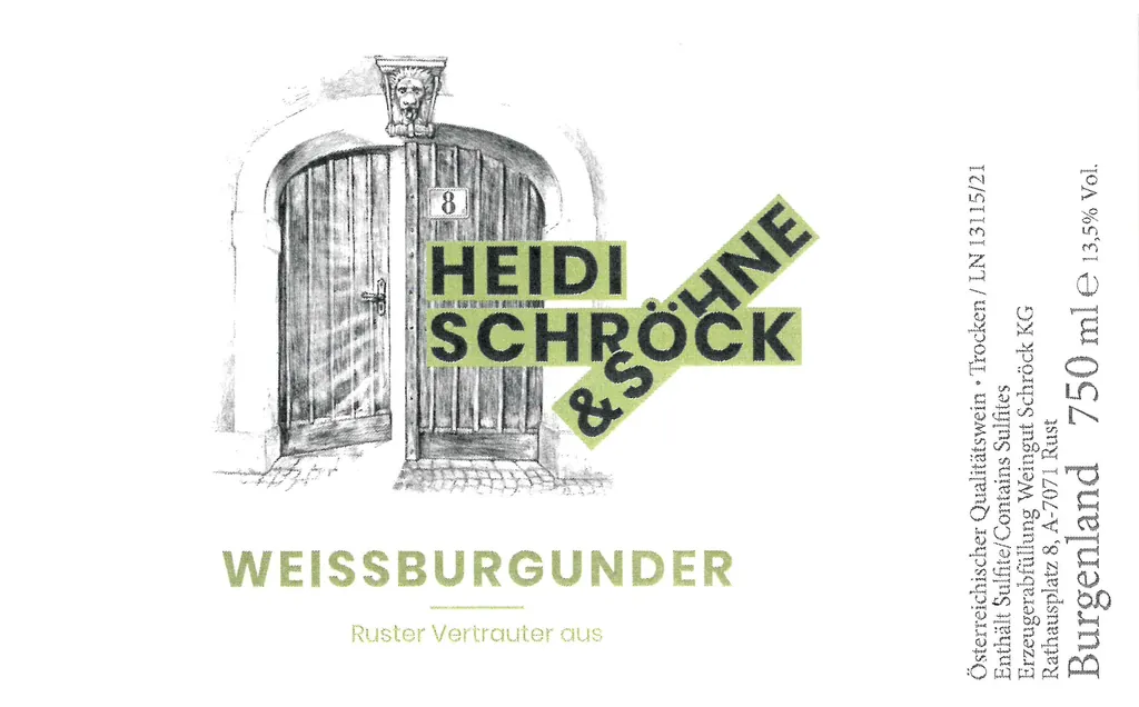 Weissburgunder Bottle
