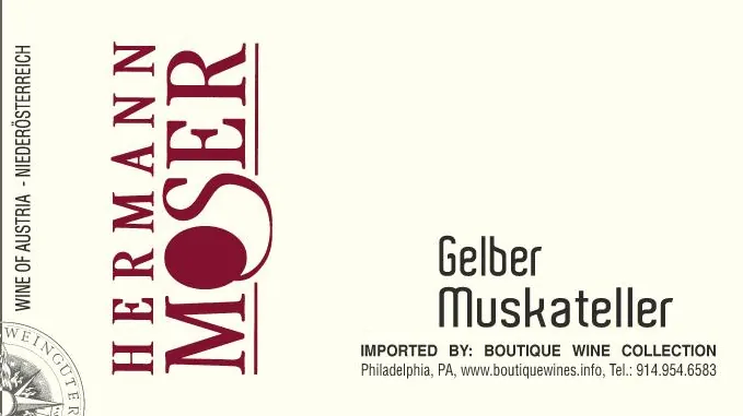 Gelber Muskateller Bottle