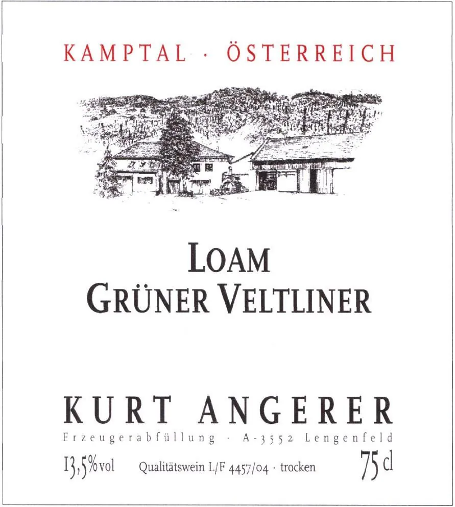 Loam Gruner Veltliner Bottle
