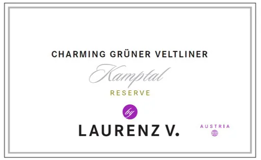 Charming Reserve Gruner Veltliner Bottle