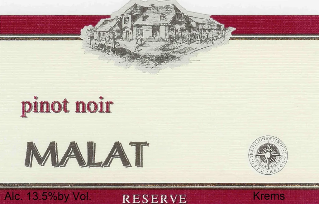 Reserve Pinot Noir Bottle