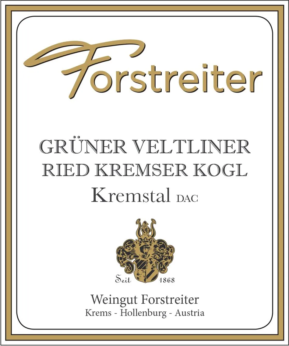 Ried Kremser Kogl Gruner Veltliner Bottle