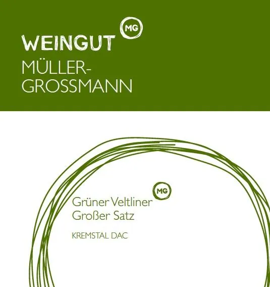 Grosser Satz Gruner Veltliner Bottle